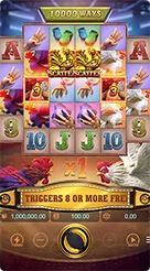 Rooster Rumble · Panduan Antarmuka dan Navigasi Fitur Game Slot Rooster Rumble